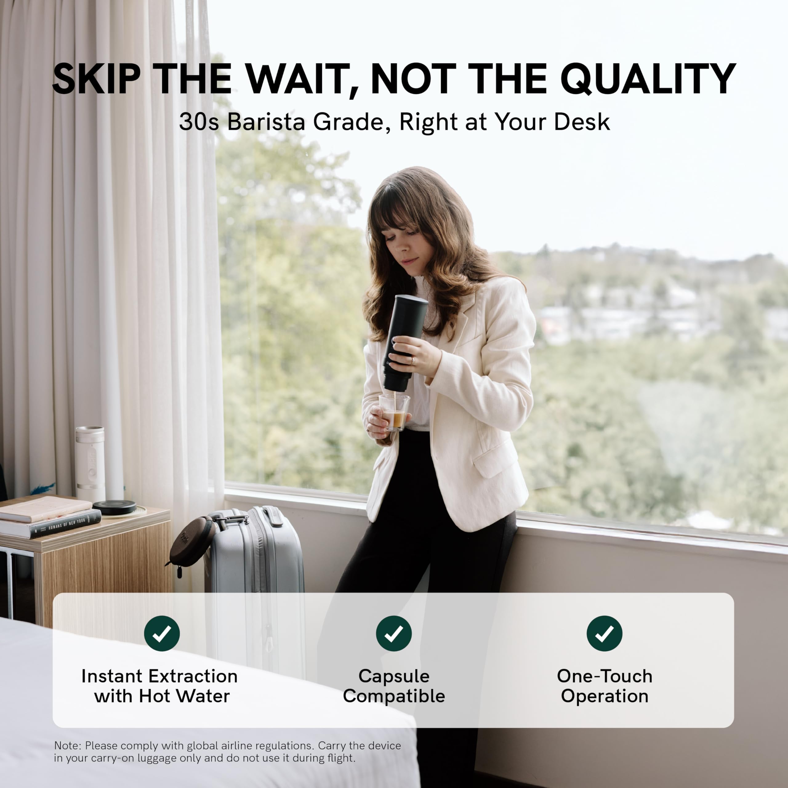 Amazon.com: OutIn Nano Portable Electric Espresso Machine, Travel